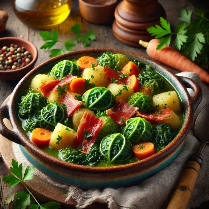 Borrajas a la Riojana en Monsieur Cuisine