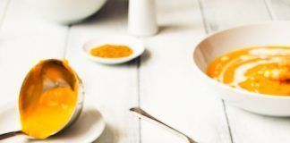 CREMA de ZANAHORIA y CALABAZA al CURRY